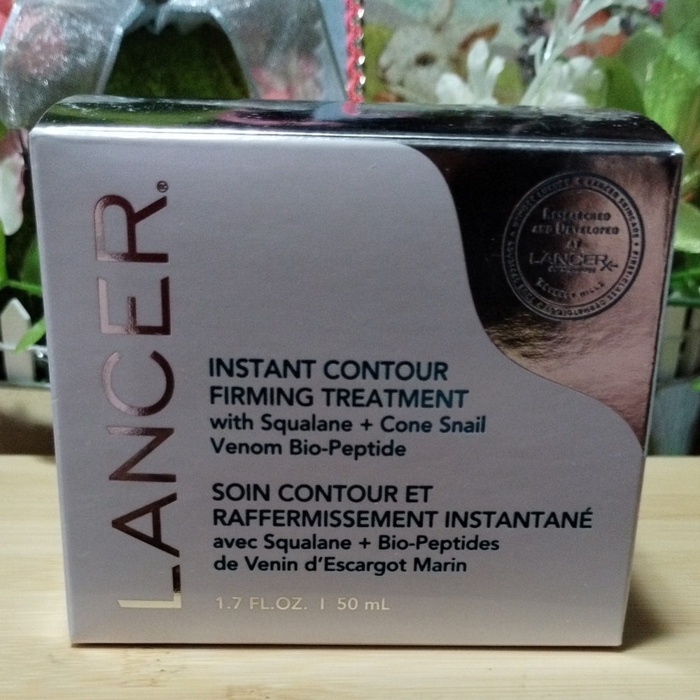 Lancer 1.7oz Instant Contour Firming Cream (NIB) With Cone Snail Venum